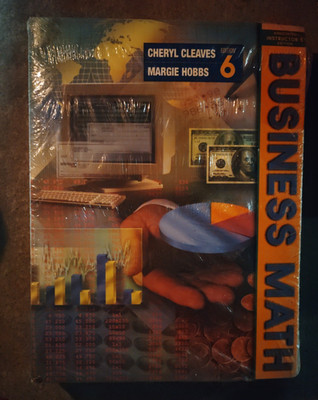 Prentice Hall How to Study Business Math 6th Ed Textbook Cleaves Hobbs 1998