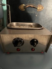 Pot chauffant cire dentaire Teledyne Hanau modèle 138-1 inox 110V vintage USA fonctionne