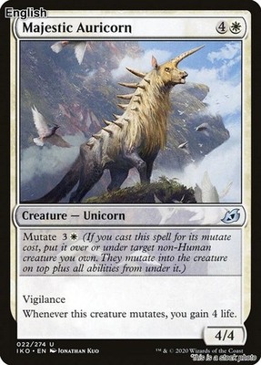 Majestic Auricorn [IKO - 22] Ikoria: Lair of Behemoths