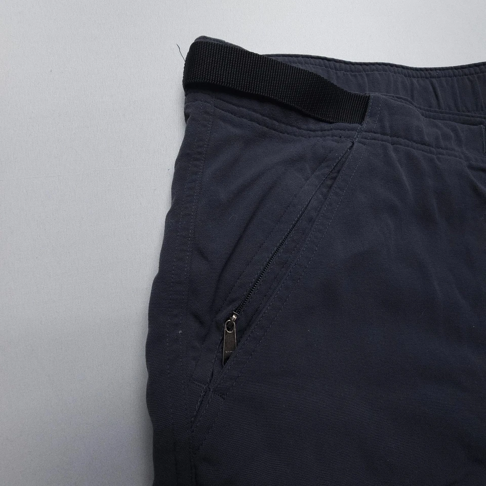 Columbia GRT Belted Hiking Shorts Mens XL Gray Nylon Hiking Fishing Y2K 2000s - Image 4 of 4