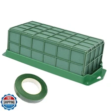 YOMUME Floral Foam Cage 1 Piece, Dry and Wet Floral Foam for Fresh Flower Arr