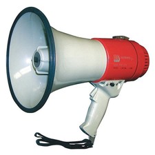 GRAINGER APPROVED 3YML8 Megaphone,Dia 7 3/4 In, Range 5/8 Mile 3YML8