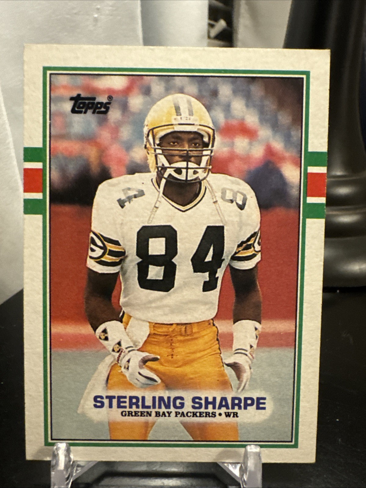 1989 Topps - Sterling Sharpe #379 (RC)