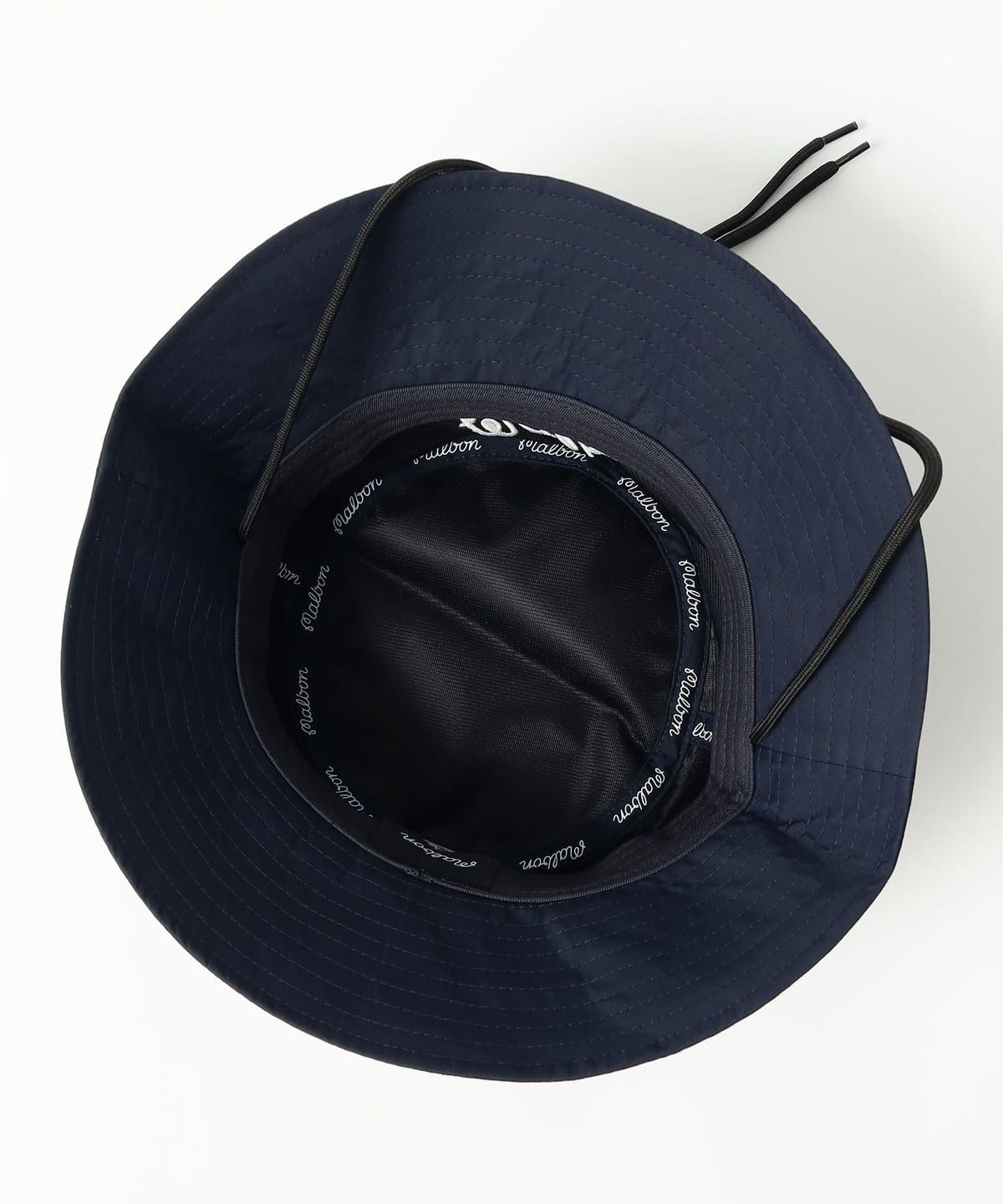 MALBON GOLF Archive Buckets Logo Hat dark blue image 2