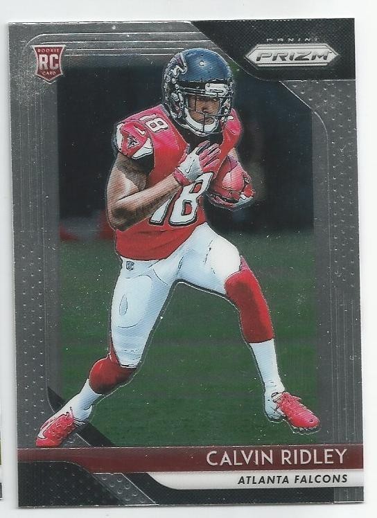 2018 Panini Prizm Calvin Ridley Rookie Card #209 Atlanta Falcons RC