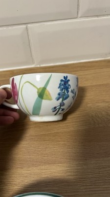 Royal Worcester Portimerion Water Garden Keramik Kaffee Tee Tasse 