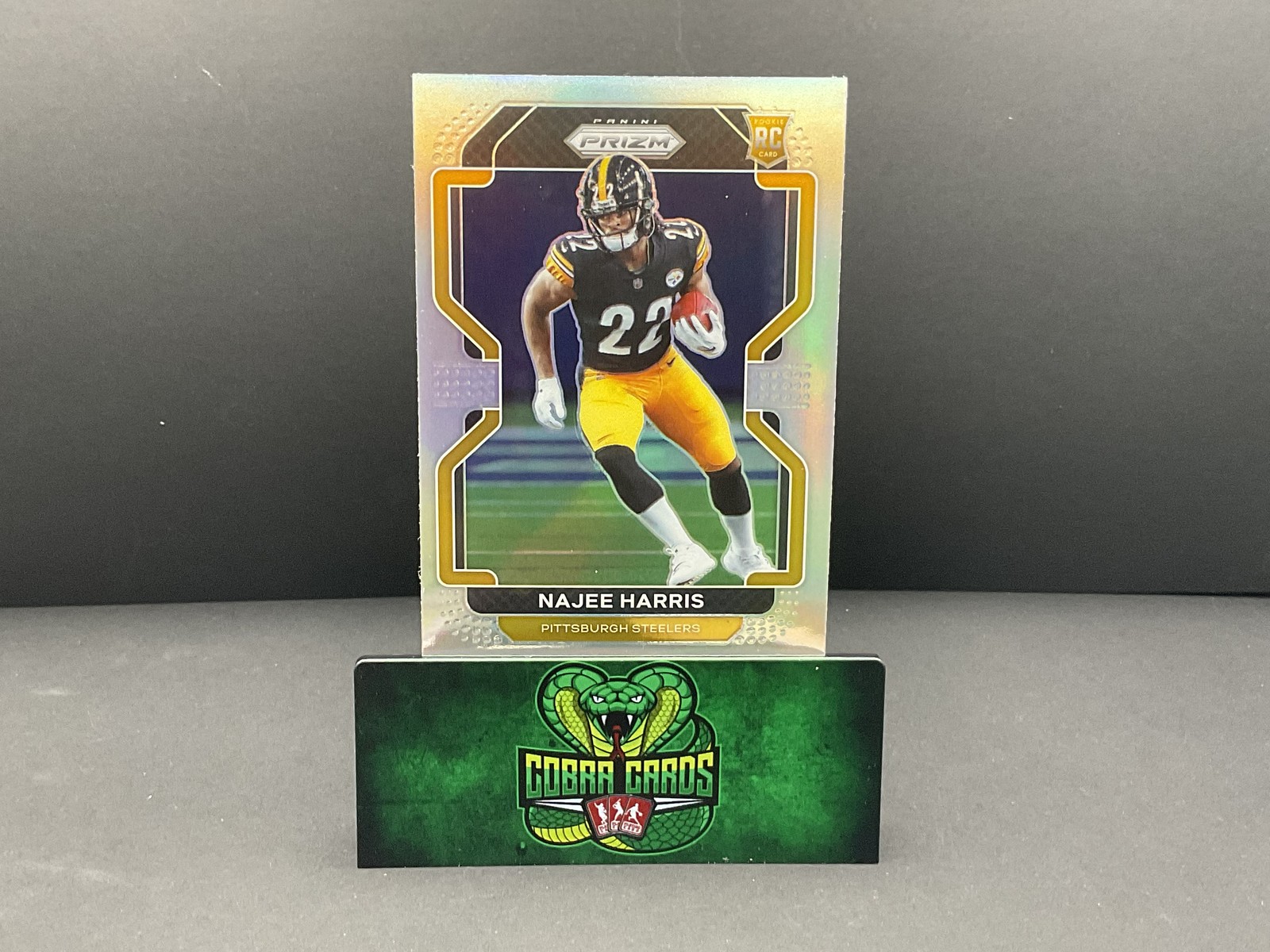 2021 Panini Prizm Najee Harris #343 Silver Prizm RC