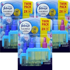 3x Febreze - 3Volution Refill Twin Pack - Spring Awakening - 2x20ml