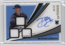 2021 Panini Immaculate /99 Braxton Garrett #RTS-BG Auto 1bi0