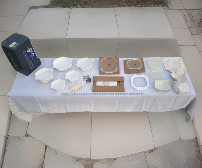 CorningWare ‘Wheat’ 5-Piece Set · Boxed — photo 2