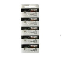 Energizer 337 SR416SW Silver Oxide Watch Battery, On Tear Strip Pack of 5