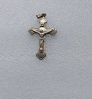 Small Silver Crucifix Pendant