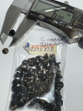 Set 2x Rollei Camera Black Paint Trim Screws Original New Old Stock 02072.87.0