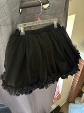 Black Tutu Skirt , Size Small, HIGH QUALITY, 5 Layer, Festival, EDM, Rave