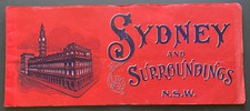 1920 1st SYDNEY AND SURROUNDINGS W 51 VIEWS & 6 PANORAMAS, MAGNIFICENT, COMPLETE