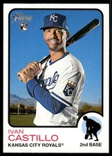 2022 Topps Heritage High Number Ivan Castillo Rookie Kansas City Royals #660