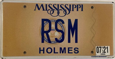 Vanity RSM license plate Roger Ron Reese Rachel Ryan Riley Rory Rob Ray Rae Russ