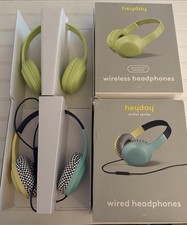2 Heyday On-Ear Headphones - 1 Wired 1 Wireless Bluetooth