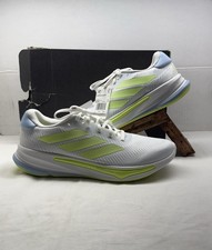 Adidas Supernova Ease M Running Shoes Men's size 11 White Silver Yellow IH0795