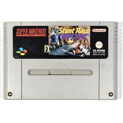 Super Nintendo 3D Polygonal Rennspiel STUNT RACE FX dt Offroad Racing