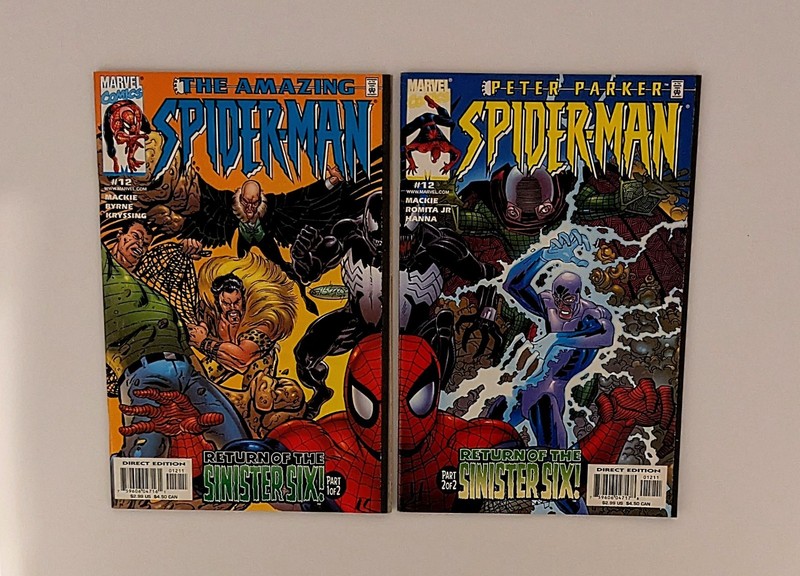 Amazing Spider-Man: Return Of The Sinister Six Comic Lot - Marvel Comics