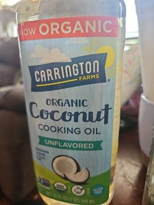Carrington Farms Organic Liquid Coconut Cooking Oil 32oz Non-GMO Gluten Free