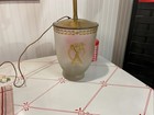 Antique French Maison Bagues? Murano? Gold Gilt Table Lamp — photo 2