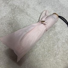 Burberry Umbrella Folding White Pink Women Accessory Original Collection
