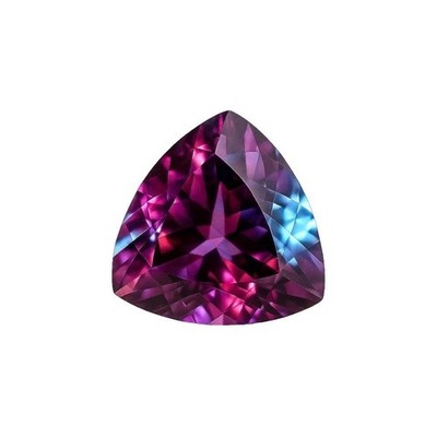 10.6 Ct Alexandrite Natural Loose Gemstone Certified Trillion Cut Color Chang A+