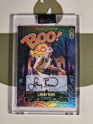 2025 Wild Card Haunted Hits Multi Sport LARRY BIRD True 1/1