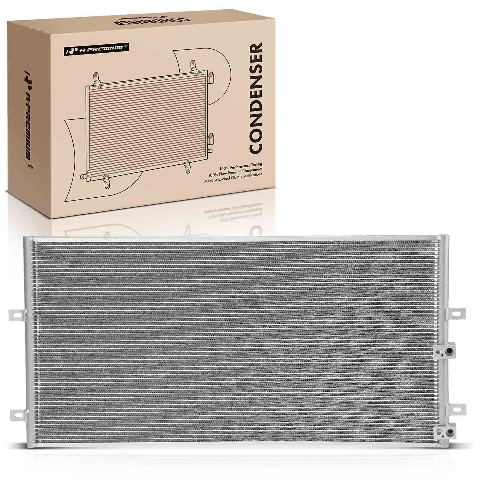 A-Premium A/C Condenser w/ Bracket for Bentley Continental 2004-2014 W12 6.0L