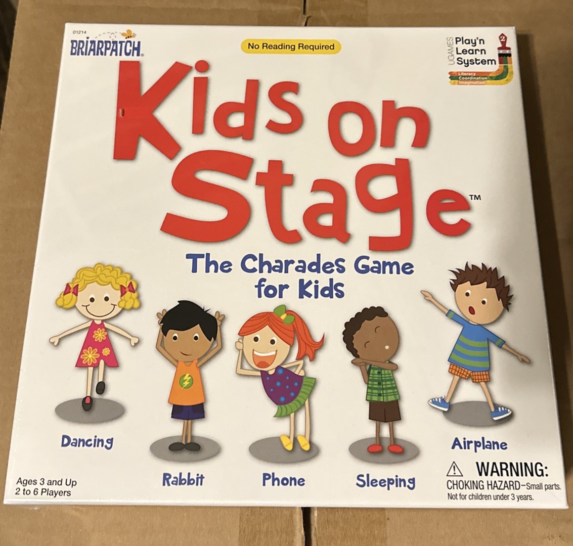 "kids On Stage" For 2-6 Players & Ages 3+  University Games