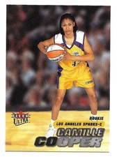 2001 FLEER ULTRA WNBA - #135 - CAMILLE COOPER RC ROOKIE CARD (SPARKS) PURDUE