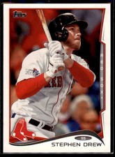 2014 Topps Stephen Drew #585 Boston Red Sox