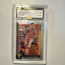 Panini Flux Devin Booker Pulsar Prizm #140 Phoenix Suns GAS Graded 10
