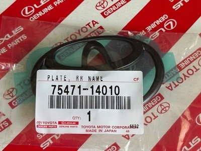 OEM Toyota Supra JZA80 MK4 Turbo Rear Black Emblem 75471-14010 | eBay