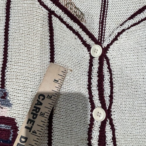 Berek World Series Long Strickjacke Damen Medium Handstrick Neuheit Vintage Selten - Bild 22 von 23