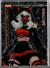 2026 Topps Chrome Marvel Comics Spider-Web Refractors #84 Mutina /399