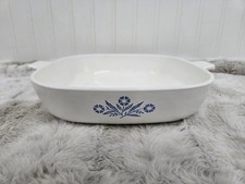 Vintage Corning Ware Blue Cornflower 10" Square Casserole Dish P-10-B — listing 4