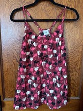 Cabi Blossom Women  s Adjustable Racerback Cami Tank Top Size Medium