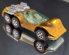 Vintage RESTORED 1971 Hot Wheels Redline Six Shooter ORANGE hong kong