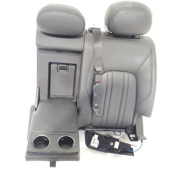 Maserati Levante 2018 Rear Seat Black