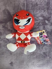 Mighty Morphin Power Rangers RED RANGER Plush / Saban  s Hasbro Toy Factory 7"