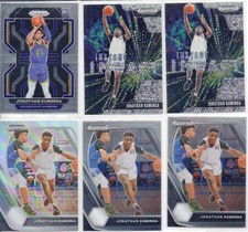 10- JONATHAN KUMINGA 2021 PANINI INSERT/DOT/SILVER/PRIZM/ROOKIE CARDS
