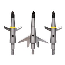Swhacker #219 Crossbow Broadheads 100 Grain, 2-Blade Mechanical Expandable Br...