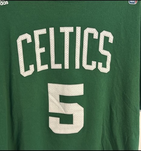 Adidas Boston Celtics Jersey T-Shirt Mens 2XL NBA Basketball Kevin Garnett #5 - Picture 3 of 8