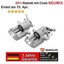 2x Bremssattel Hinten Links Rechts für VW Golf 5 6 Plus Jetta EOS Audi A3 1