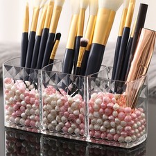 Transparent Acrylic Makeup Brush Organizer Creative Exquisite Eyebrow Penci Kit