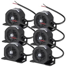 Backup Alarm Reverse Beeper 12V-48V 110dB Waterproof Backup Warning Alarm 6 pc.