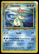 Croconaw (32) Unlimited Uncommon Neo Genesis 032/111 HP